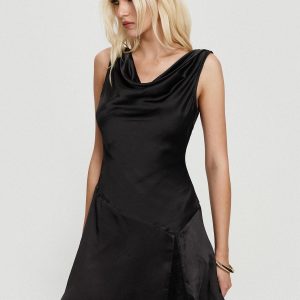 Old Money Mini Dress Black