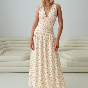 Esthie Maxi Dress Multi Floral
