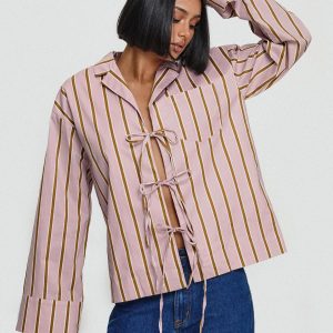 Spiri Shirt Pink Stripe