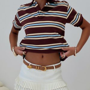 Leisure Polo Chocolate Multi