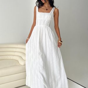 Lorinda Maxi Dress White