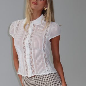 Loisee Blouse Top Cream