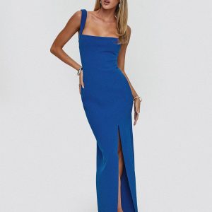 Bombshell Maxi Dress Cobalt
