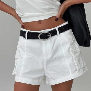 Colonel Cargo Mini Short White
