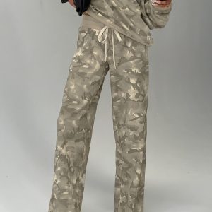 Dodie Wide Leg Pants Camo
