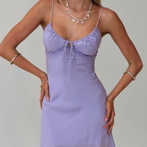 Emily Mini Dress Lilac