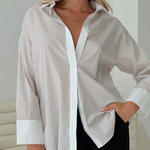 Only We Know Shirt Beige