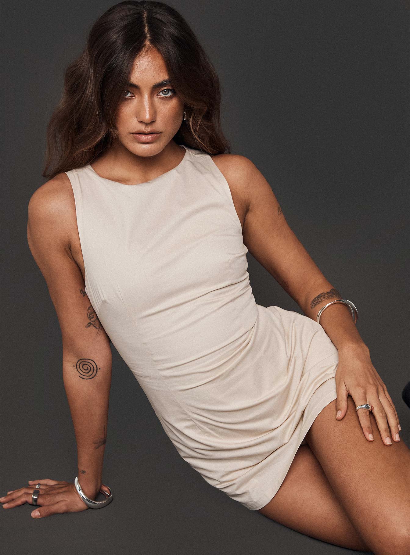 Yumiko Romper Cream - Image 9