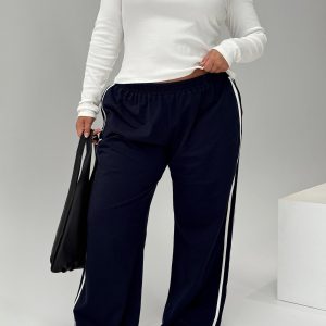 Circuit Track Pants Navy Curve