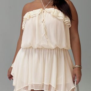 Soul Survivor Playsuit Cream Curve