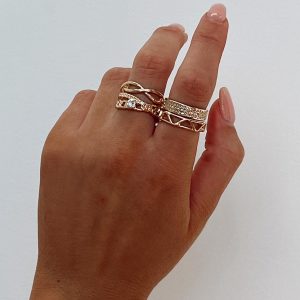 Meela Ring Pack Gold