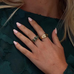 Everlong Ring Set Gold