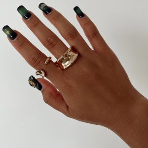 Bettina Ring Pack Gold