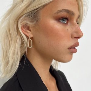 Mercer Earrings Gold