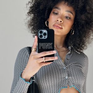 Punk iPhone Case Black