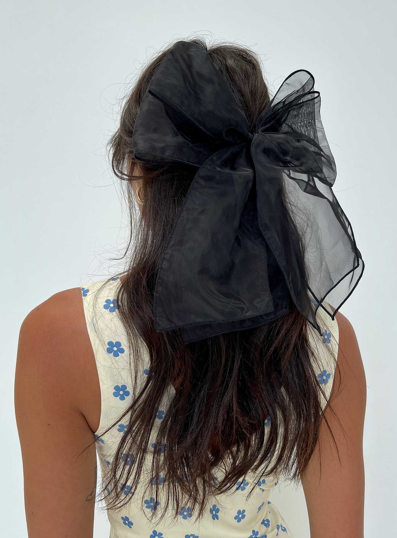 Wicks Hair Bow Black