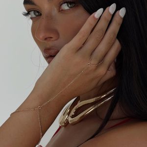 Riverhead Ring Chain Gold