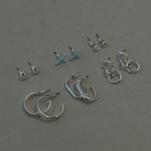 Vivre Earring Pack Silver