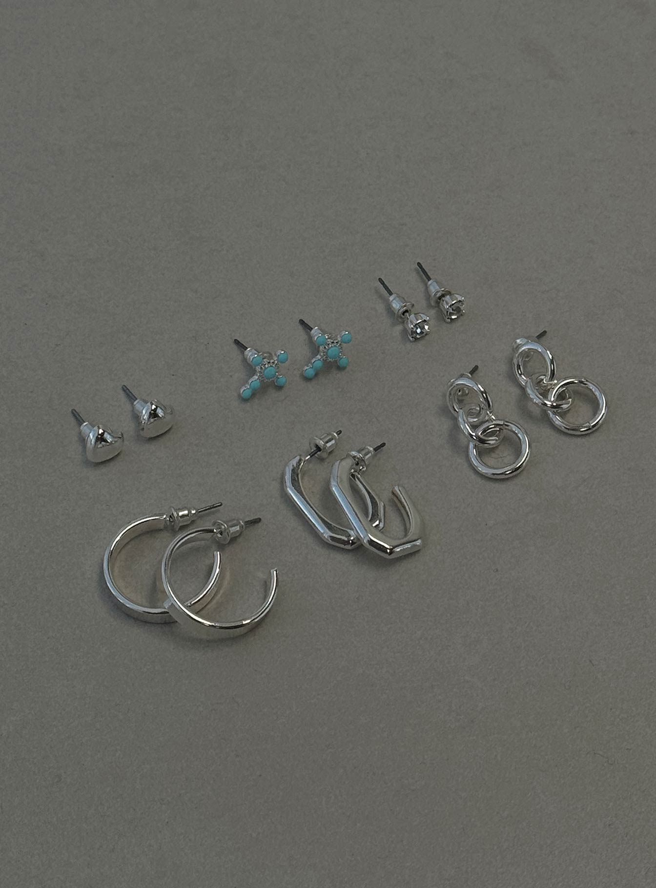 Vivre Earring Pack Silver