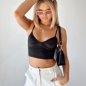 New Classics Crop Black Eco