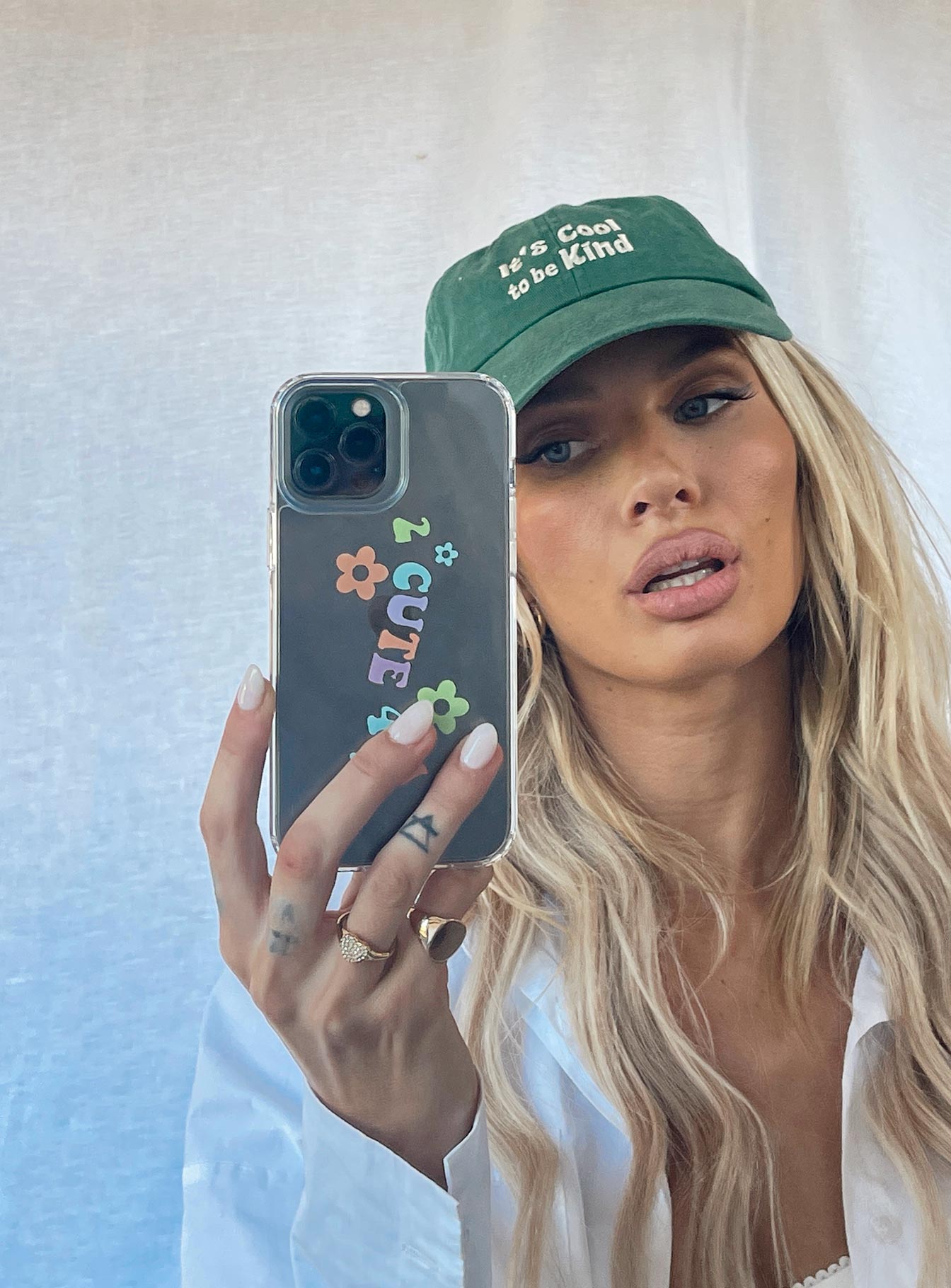 Too Cute iPhone Case Clear / Multi - Image 2