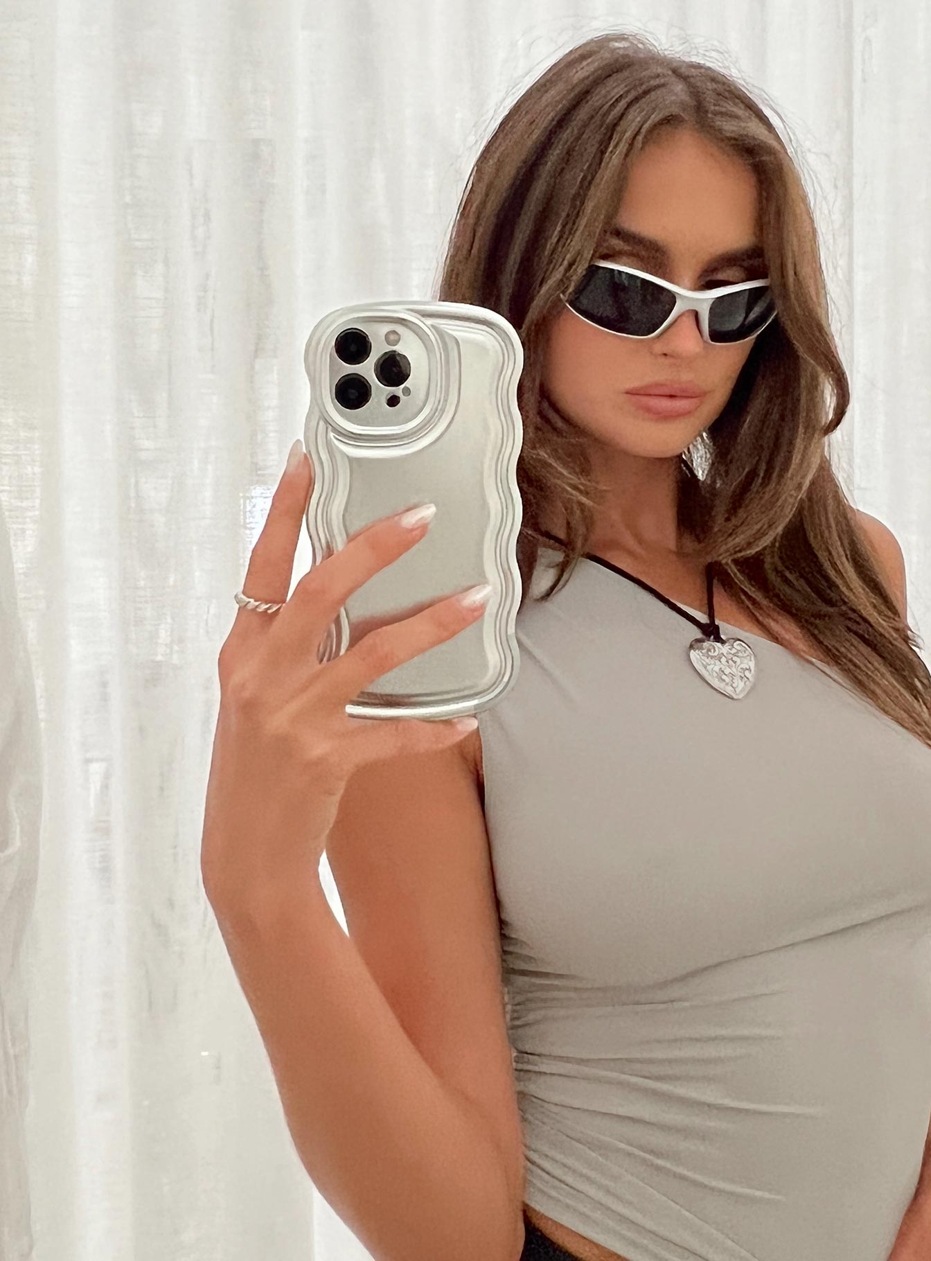 Granger iPhone Case Silver