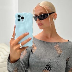 Maceline iPhone Case Blue