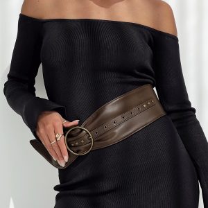 Saanvi Belt Brown