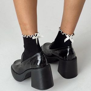 Lanter Socks Black / Cream