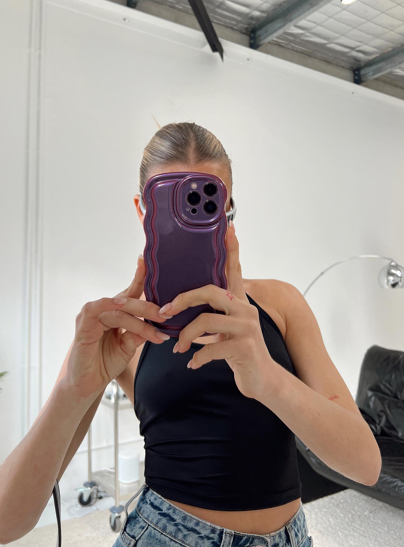 Granger iPhone Case Pink