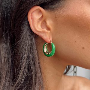 Mallow Earrings Green