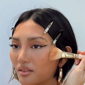 Cotton Candy Hair Clips Black