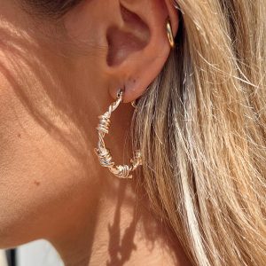 Cherrie Earrings Gold