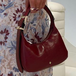 Gigi Shoulder Bag Cherry Red