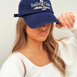 Sailing Club Dad Cap Navy