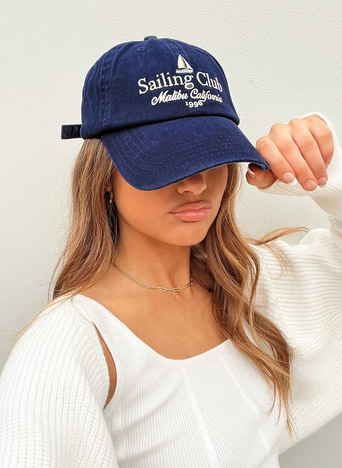 Sailing Club Dad Cap Navy