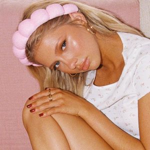 Shimmie Headband Pink