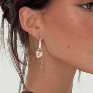 Really Love Her Earrings Gold