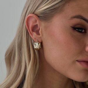 Fast Nights Earrings Gold