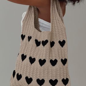 You've Got The Love Crochet Bag Beige