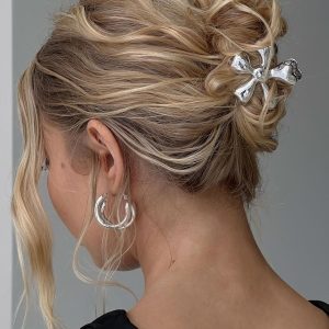 All She Wrote Hair Clip Silver