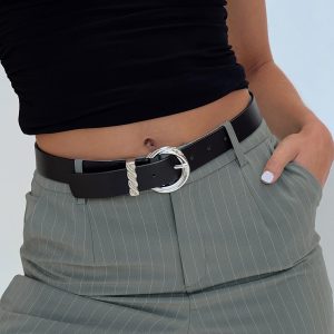 Batkins Belt Black / Silver