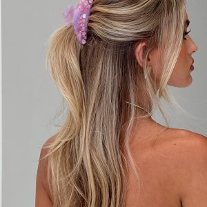 Be Careful Flower Hair Clip Multi