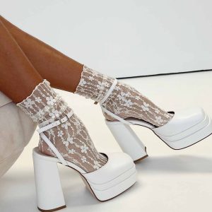 Pemberton Socks White