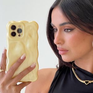 Maceline iPhone Case Yellow