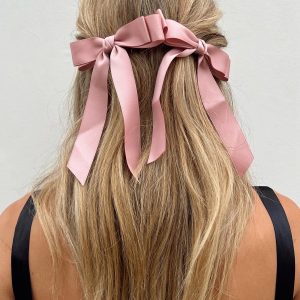 Kinski Hair Bow Pack Pink