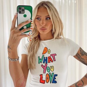 Do What You Love Tee White