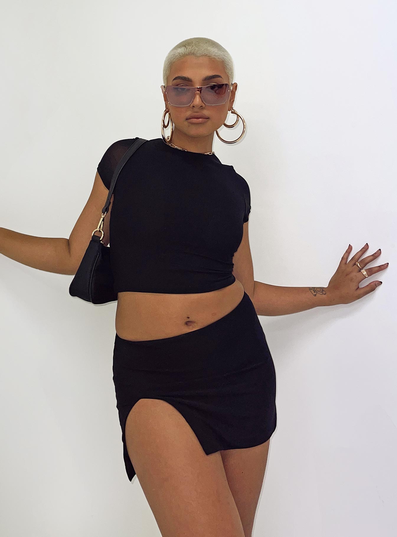 Bold Move Mini Skirt Black - Image 8