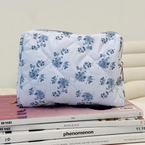 Mulberry Cosmetic Case Blue Floral