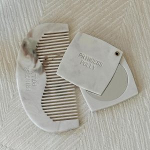 Isabetta Comb And Mirror Pack Cream